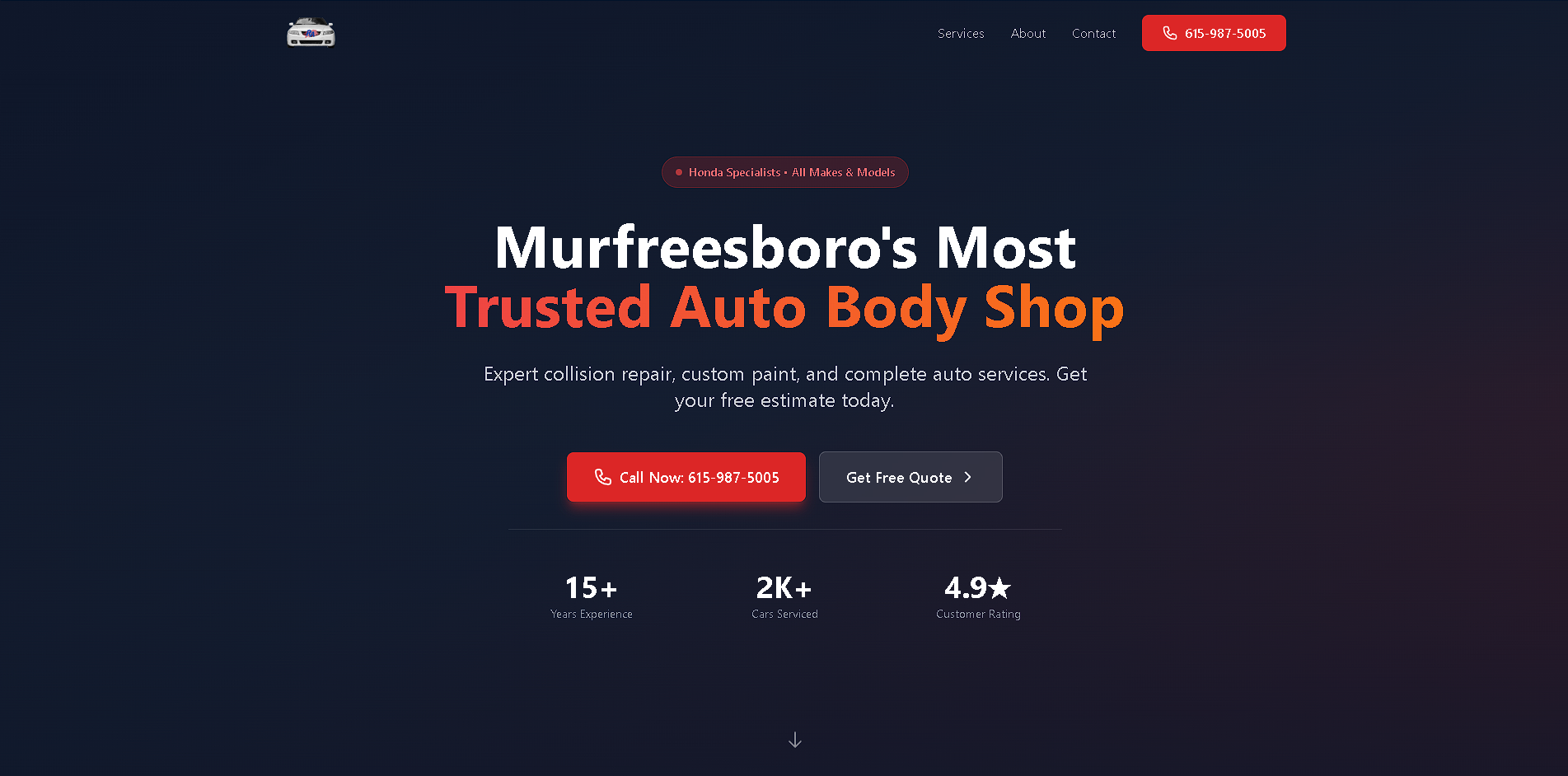 RA Auto Express new website hero